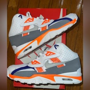 Nike Air Trainer SC "Auburn" Sz: 7Y Shoes WHT/Grey-Tart DV2233 100.